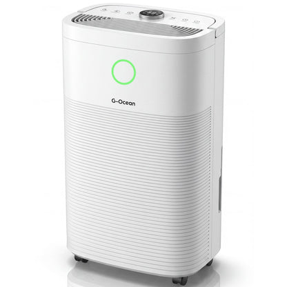 80 Pints/Day Compressor Dehumidifier for Home up to 4,500 Sq.Ft, Dehumidifier with Drain Hose, Humidity Control, 3 Modes, 24H Timer, Water Tank, Child Lock for Bathroom, Basement, Bedroom