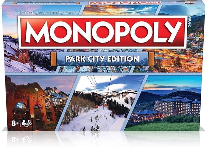 Monopoly Board Game Park City Edition: 2-6 Players Family Board Games for Kids and Adults Board Games for Kids 8 and up for Kids and Adults Ideal for Game Night