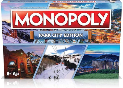 Monopoly Board Game Park City Edition: 2-6 Players Family Board Games for Kids and Adults Board Games for Kids 8 and up for Kids and Adults Ideal for Game Night
