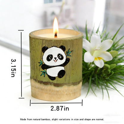 WJeffloom Premium Scented Soy Wax Candles Set - Long-Lasting Aromatherapy with British pear and Freesia Fragrance for Home Bedroom Bathroom Decor & Gifts
