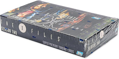 Topps X-Files Season Two Super Premium Trading Cards Sealed Box of 36 Packs