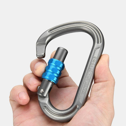 KAILAS Climbing Belay Rappel Device Screwgate Carabiner Sport Gym Rock Climbing Gear Rescue Rope Rappelling Device