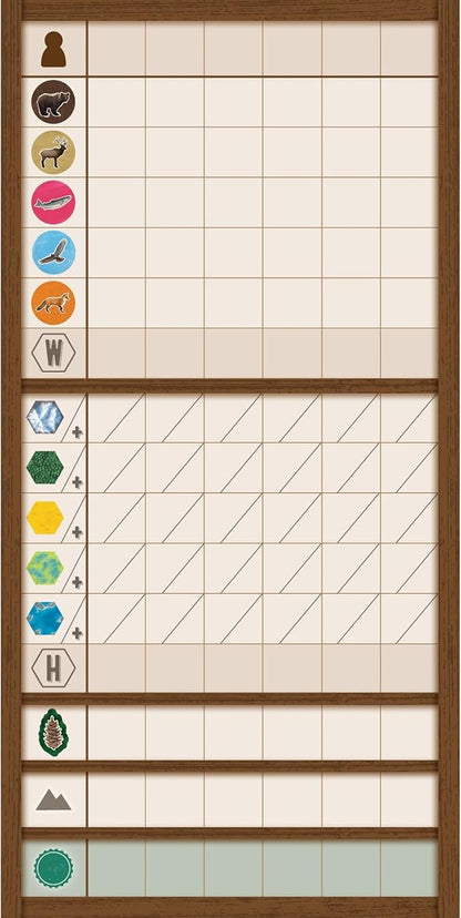 AEG &amp Flatout Games | Cascadia: Landmarks - Expansion for Award-Winning Board Game Cascadia | Easy to Learn | Quick to Play | Ages 10+ | Adds 5th &amp 6th player