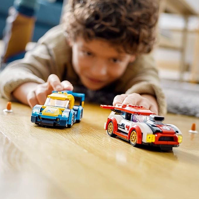 LEGO City Racing Cars 60256 Fun Buildable Toy for Kids (190 Pieces)