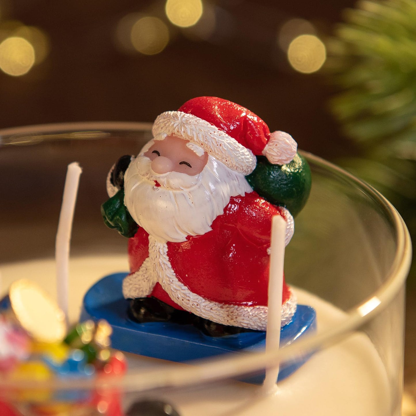 Christmas Vegetable Wax Candle Bowl