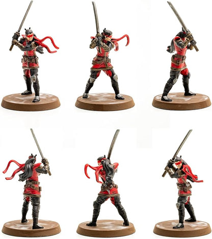 Renegade Game Studios GI Joe Heroscape Strike Forces Army Expansion - 4 Heroes 2 Squads Tactical Glyphs