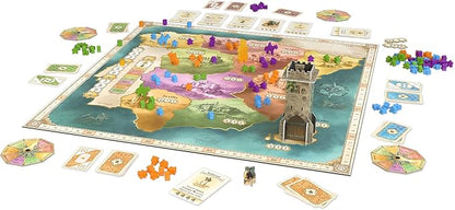 Hans im Glück El Grande Board Game - Engage in Medieval Intrigue in 15th Century Spain! Area Control Strategy Game for Kids &amp Adults Ages 12+ 2-5 Players 90 Min Playtime