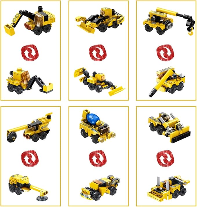 Robot Building Toys for 6 7 8 9 10 11 12 13 14 Years Old Kids | 25-in-1 Construction Blocks Sets for Robot or Trucks Christmas Birthday Gifts for Age 6-8 7-9 8-14 yrs Boys