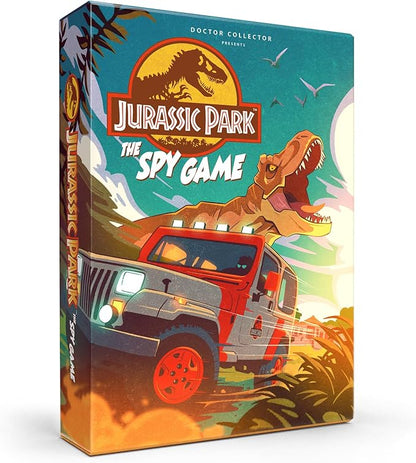 Doctor Collector: Jurassic Park: The Spy Game - Strategy &amp Deception Family &amp Group Game Ages 10+ 5-10 Players 20-30 Min Black