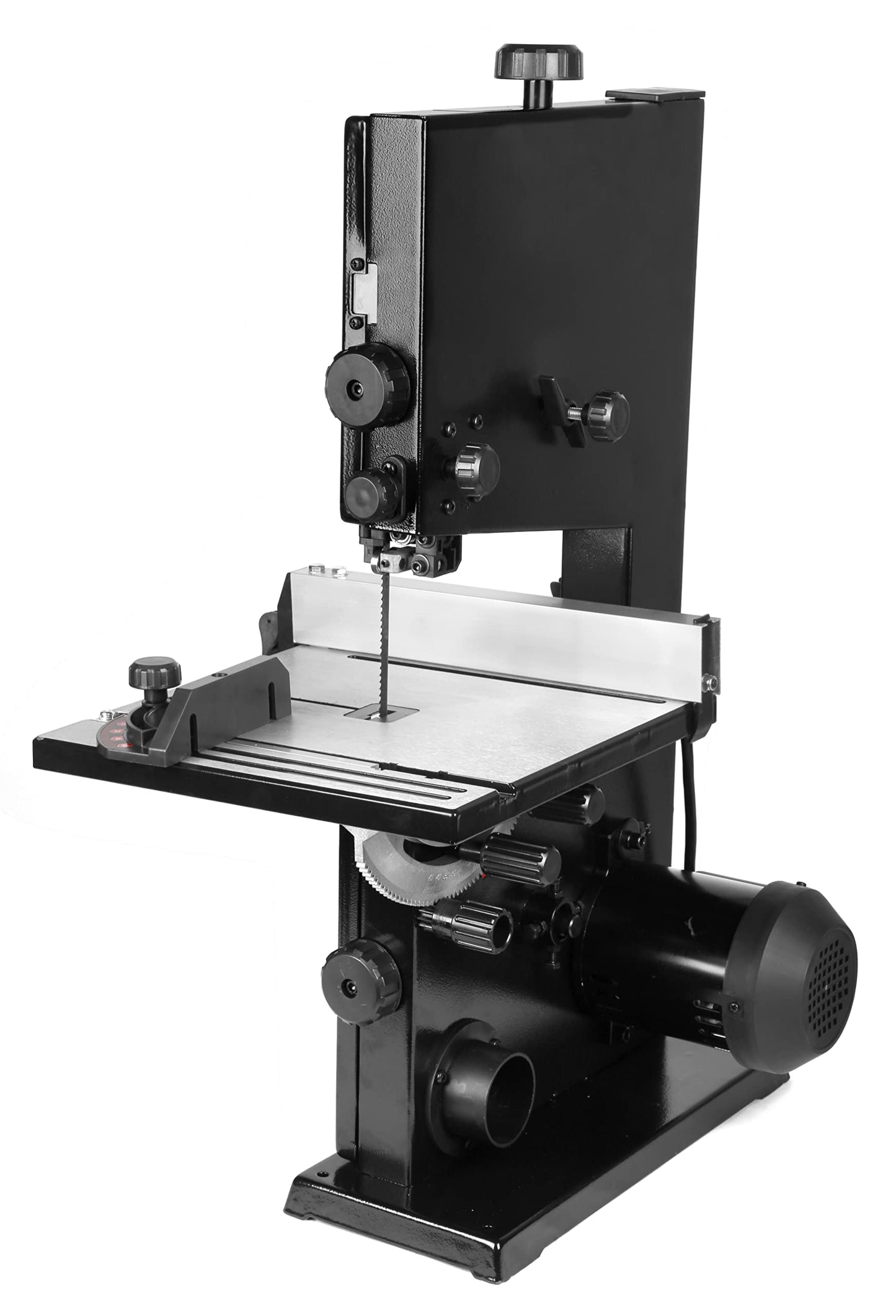 WEN MM1215 15-Amp 12-Inch Dual Bevel Sliding Compound Miter Saw with LED Cutline & 9-Inch Band Saw, 2.8-Amp Benchtop (BA3959)