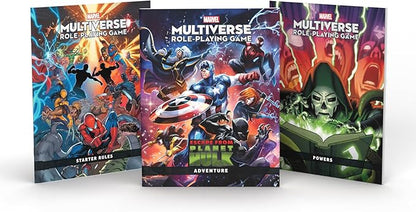 CMON Marvel Multiverse RPG: Escape from Planet Hulk Starter Set - Action-Packed Superhero Roleplaying Game Strategy Game for Kids &amp Adults Ages 12+ 2-7 Players 4 Hour Playtime