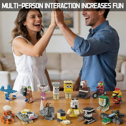 Italian Brain Rot Unique Cartoon Characters Building Blocks 16 in 1 Educational &amp Entertaining Gift Idea for Adults