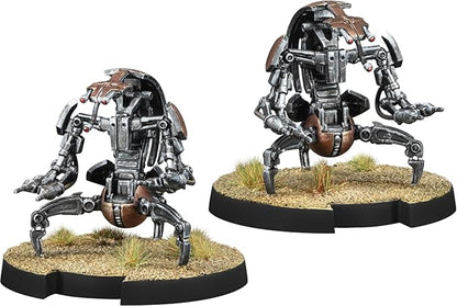 Asmodee Star Wars: Legion Droidekas Unit Expansion - Tabletop Miniatures Game Strategy Game for Kids and Adults Ages 14+ 2 Players 90 Min Playtime