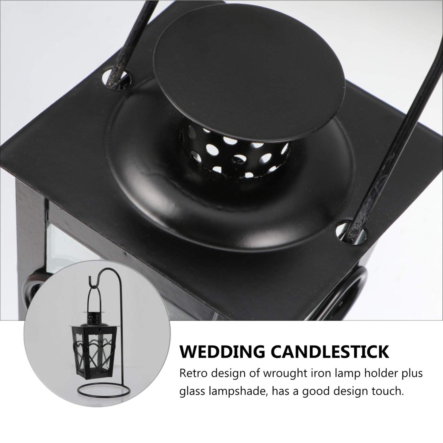 SOLUSTRE 1pc Iron Love Candle Holder Desktop Decor Candle Holders Iron Candle Holder Table Decoration Home Candleholder Decoration Floor Candelabra Glass Romantic Candlestick Lamp