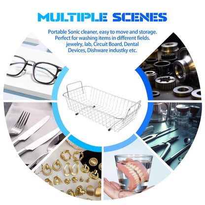 Commercial Ultrasonic Parts Cleaner 3l,Stainless Steel Lab Digital Professional Ultrasonic Parts Cleaner,110v Large Sonic Machine Cleaner for Jewelry Watch Automotive Parts Carburetor