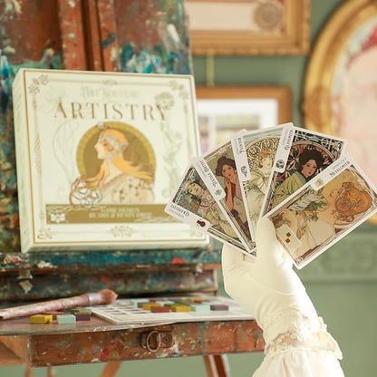 Artistry Board Game | Family Strategy Game | Ages 8+ | for 1-4 Players | Average Playtime 30-40 mins | Perfect for Family Game Night