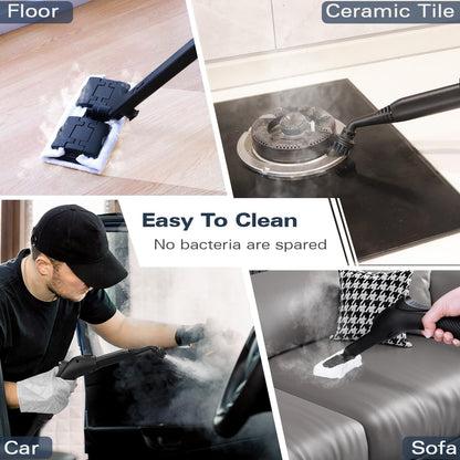 Waitbird Steam Cleaner, Handheld Steamer For Cleaning With 21 Accessories, 248 °F High Temperature, Suitable for Floor, Tile, Window