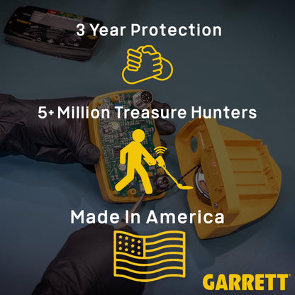 Garrett Metal Detectors Vortex VX5 - Made in the USA - Professional Metal Detector for Adults - Waterproof to 16 ft, 8.5” x 11” Searchcoil, Lightweight 2.9 lbs, Upgradable for Enhanced Performance