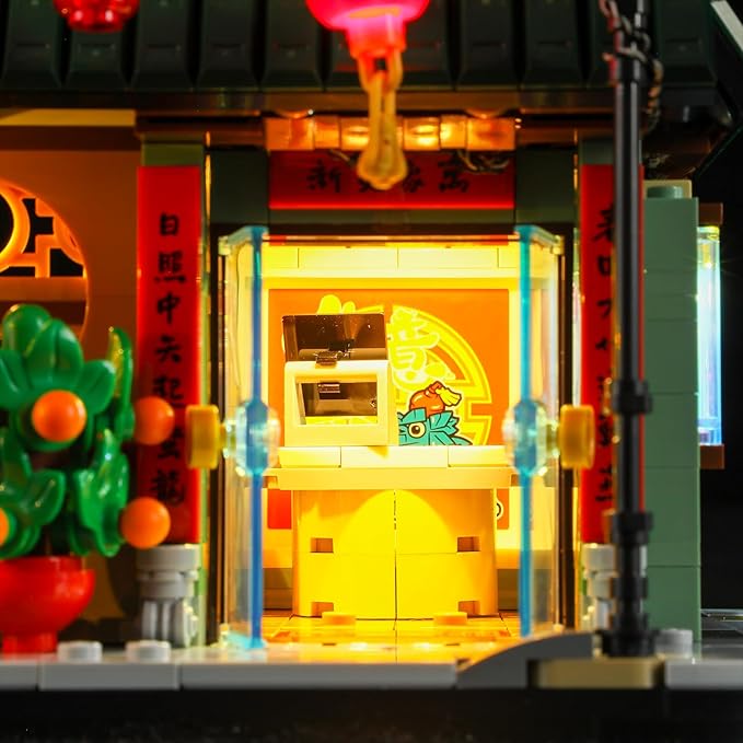 BRIKSMAX Led Lighting Kit for Lego-80113 Family Reunion Celebration - Compatible with Lego Spring Festival Building Set- Not Include Lego Set