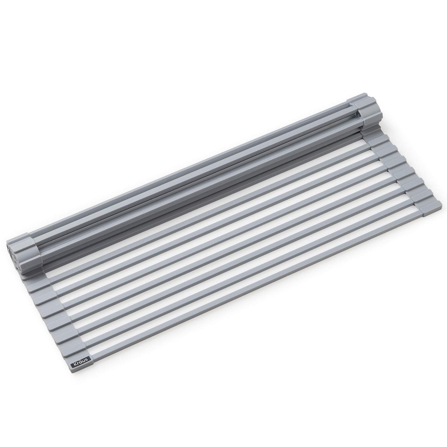 KRAUS Dex 25-inch Kitchen Sink and Roll-Up Dish Drying Rack Bundle