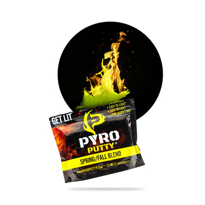 Phone Skope PYRO Putty Winter, Summer, Eco Blend, Emergency Survival Fire Starter (2 oz - One Can, Ultra-LITE 30°F - 100°F)