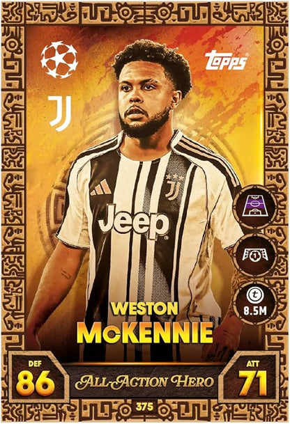 Topps UCC Match Attax 2025/26 - Mega Tin - Battlers - contains 45 Match Attax cards plus 3 exclusive Gladiators LE cards.