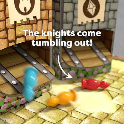 HABA Knuckling Knights: A New Twist on The HABA Games Classic Strategy Board Games for Family Night and Fun Board Games for Knight &amp Castle Fans