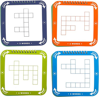 Crossword and Party Board Game - Ideal for Word Puzzle Lovers - JoPat Games - 2-6 Players