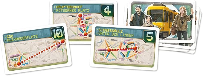 Asmodee Ticket to Ride Berlin Board Game - Train Route-Building Strategy Game Fun Family Game for Kids &amp Adults Ages 8+ 2-4 Players 10-15 Minute Playtime