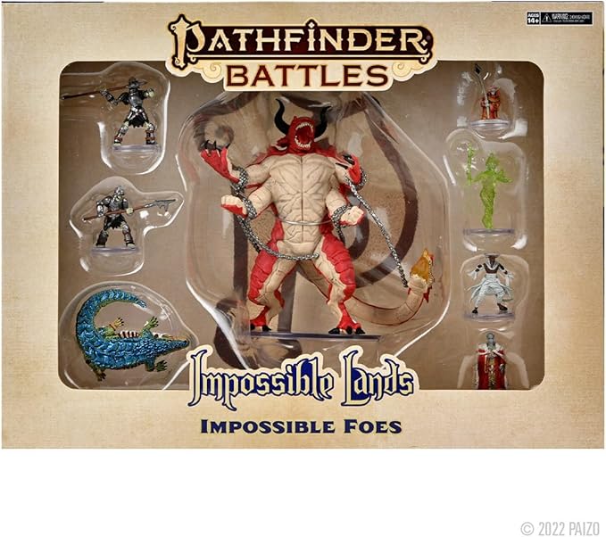WizKids Pathfinder Battles: Impossible Lands - Impossible Foes Boxed Set