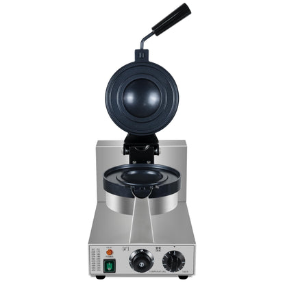 Ice Cream UFO Burger Maker, Electric Burger Waffle Maker, rotary Hamburger sandwich machine Non-stick Panini press waffle machine 110V Gelato Panini Press machine for Home Kitchen Use Breakfast