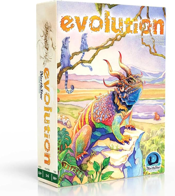 Northstar Game Studio Evolution Board Game | Create Species in This Strategy Game for Adults Teens and Families | 2-6 Players Age 12+