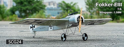DW Hobby 1.58M Balsa ARF Fokker-Eindecker (SCG2404)