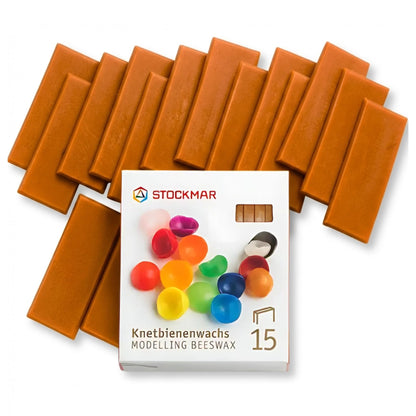 Stockmar Modeling Beeswax - Natural 15 Pack