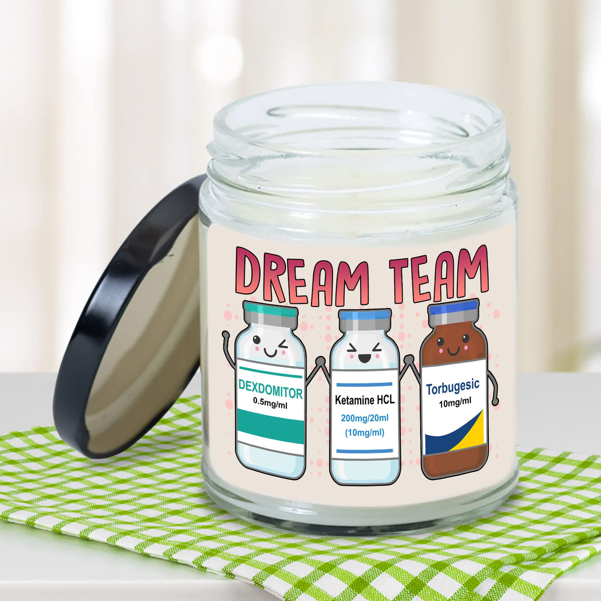 MEDROC Veterinary Vanilla Candle - Vet Gifts for Women Men, Tech Week Gifts for Technician, Assistant, Doctor