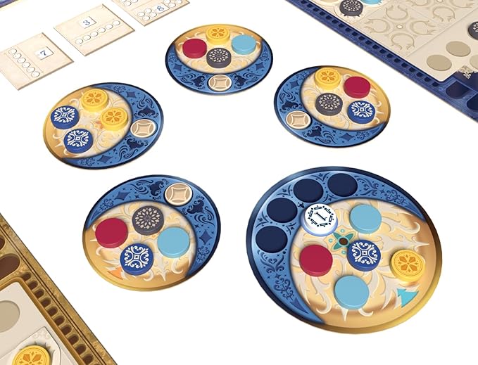 Asmodee Azul Duel Board Game - Competitive Head-to-Head Tile-Placement Strategy Game Stunning Mosaic Art and Quick Gameplay for Kids &amp Adults Ages 8+ 2 Players 30-45 Minute Playtime