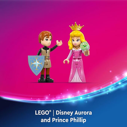 LEGO Disney Princess Maleficent’s Dragon Form Building Set for Kids and Sleeping Beauty Fans Disney Princess Figure Castle Toy Fun Gift Idea for Girls and Boys Ages 7 Plus Who Love Aurora 43240