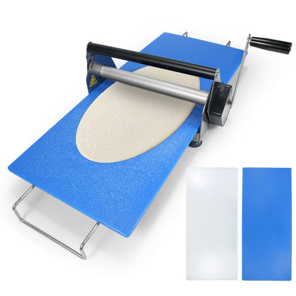 Folding Dough Rolling Machine with 2 Rolling Boards, Dough Sheeter Compact Manual Dough Sheeter Machine