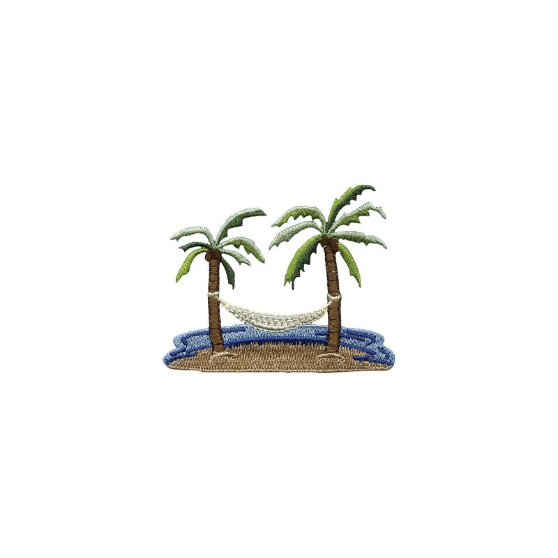 Tervis Palm Tree & Hammock Scene Made in USA Double Walled Insulated Tumbler Cup Keeps Drinks Cold & Hot, 16oz - 4pk, Unlidded