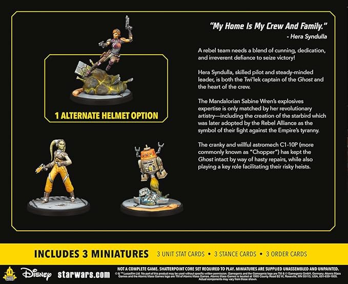 Atomic Mass Games Star Wars Shatterpoint Make The Impossible Possible Squad Pack - Tabletop Miniatures Game Strategy Game for Kids and Adults Ages 14+ 2 Players 90 Minute Playtime