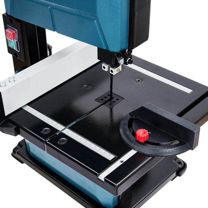 8-Inch Bandsaw, 3-Amp Band Saw, 1800FPM Benchtop Bandsaw with Removable Safty Key, 0-45 Tilting Range, Saw For Cutting Wood with Fence and Miter Gauge, Band Saws for Woodworking