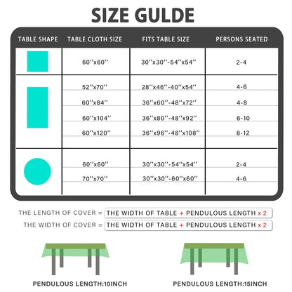 XCHI Spooky Black Ghost Halloween Tablecloth Rectangle Washable Table Covers for Indoor Outdoor Dining Home Party Decorations Table Cloth 60x84 Inch