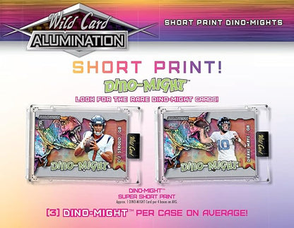 2023 Wild Card Alumination Special Rookie &amp Insert Edition Football Hobby Box 6 Encased Trading Cards Per Box