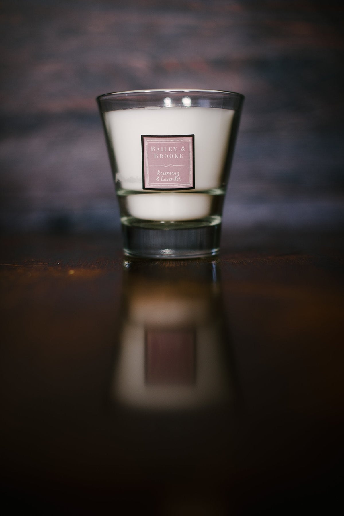 Bailey & Brooke Rose Blossom Filled Tumbler Glass Candle