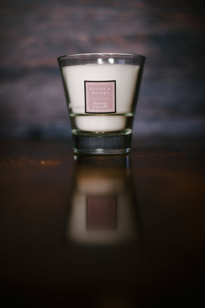 Bailey & Brooke Rose Blossom Filled Tumbler Glass Candle