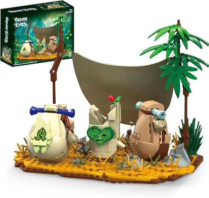 Koroks Building Set- Compatible with Lego for Adults Link’s Forest Spirit Companion Rescue Set for BOTW Fans Great Toys Gifts for Fans Adults