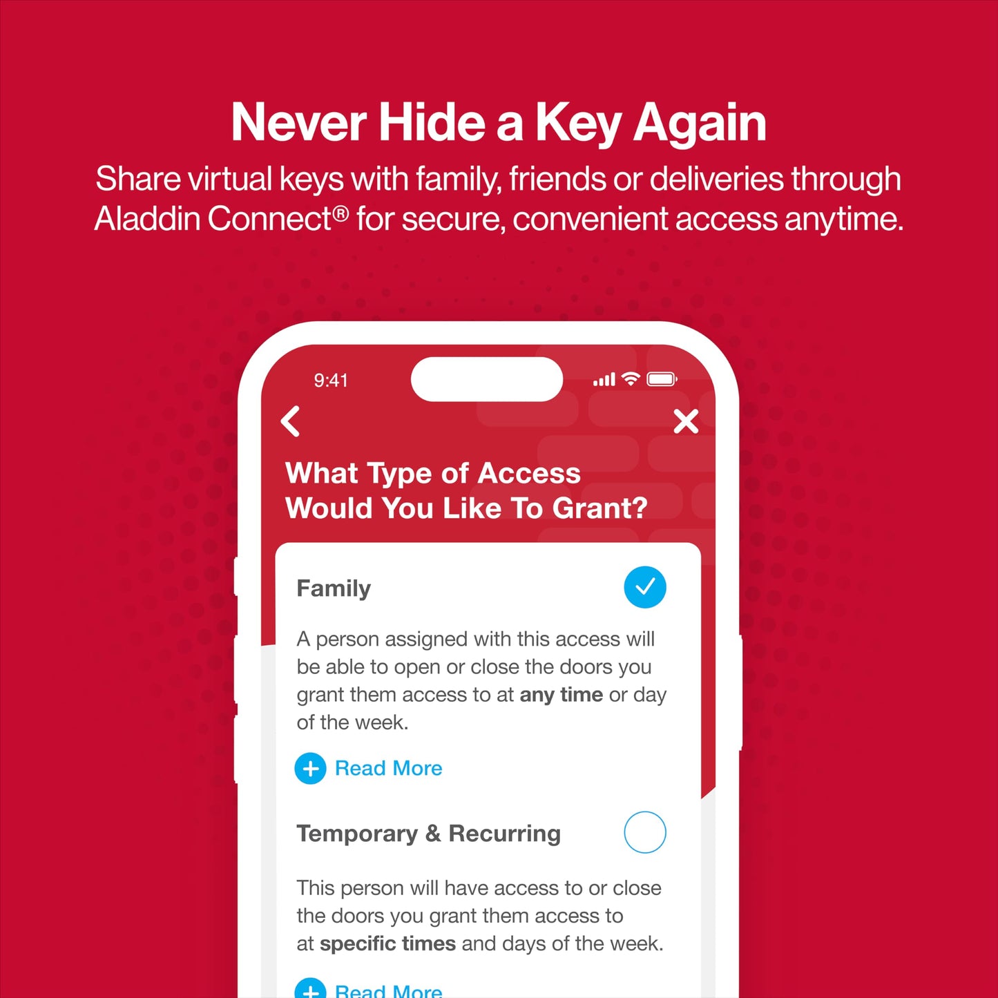 Genie QuietLift Connect – WiFi Smart Garage Door Opener with Added Wireless Keypad, ¾ HPC Smart Belt Drive – Compatible with Alexa and Google Assistant, Model 3053-TKV