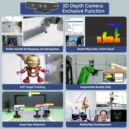HIWONDER JetAuto Pro ROS2 Robot Car with 5DOF AI Vision Robotic Arm Support SLAM Mapping/Navigation/Autonomous Driving/Python for Engineering Student and Adults（Advanced Kit with Jetson Nano 4GB）