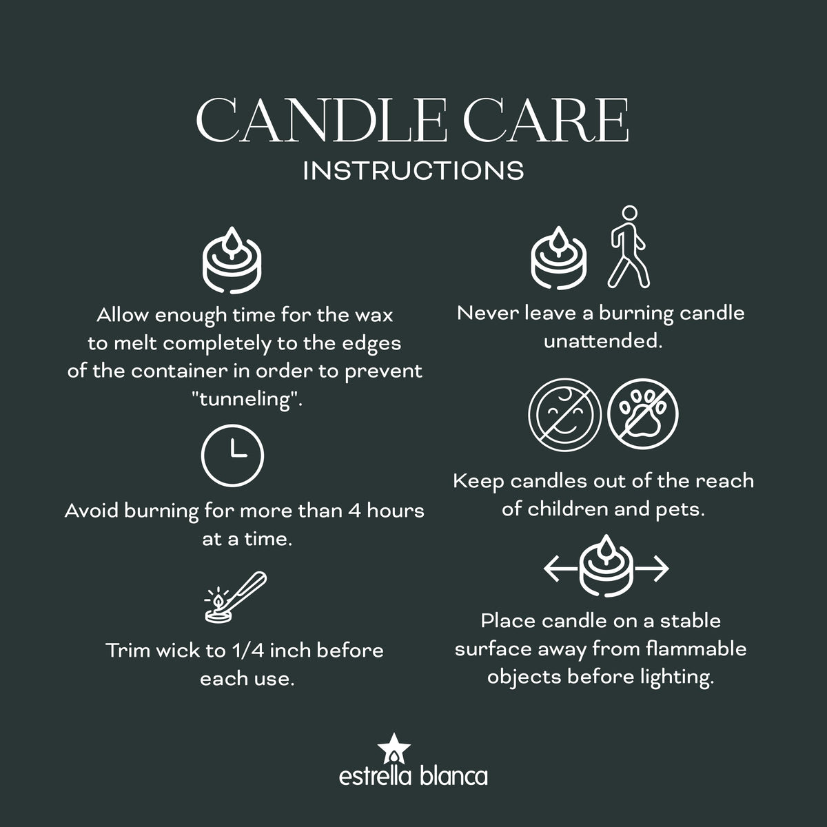 Estrella Blanca Ivory Dinner Candles – Elegant 10-Inch Taper Candles, Long-Lasting Unscented Wax, Dripless, Set of 8, Perfect for Dinner Parties, Events, and Home Décor