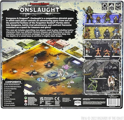 Dungeons &amp Dragons D&ampD Onslaught Board Game Core Set Multicolor